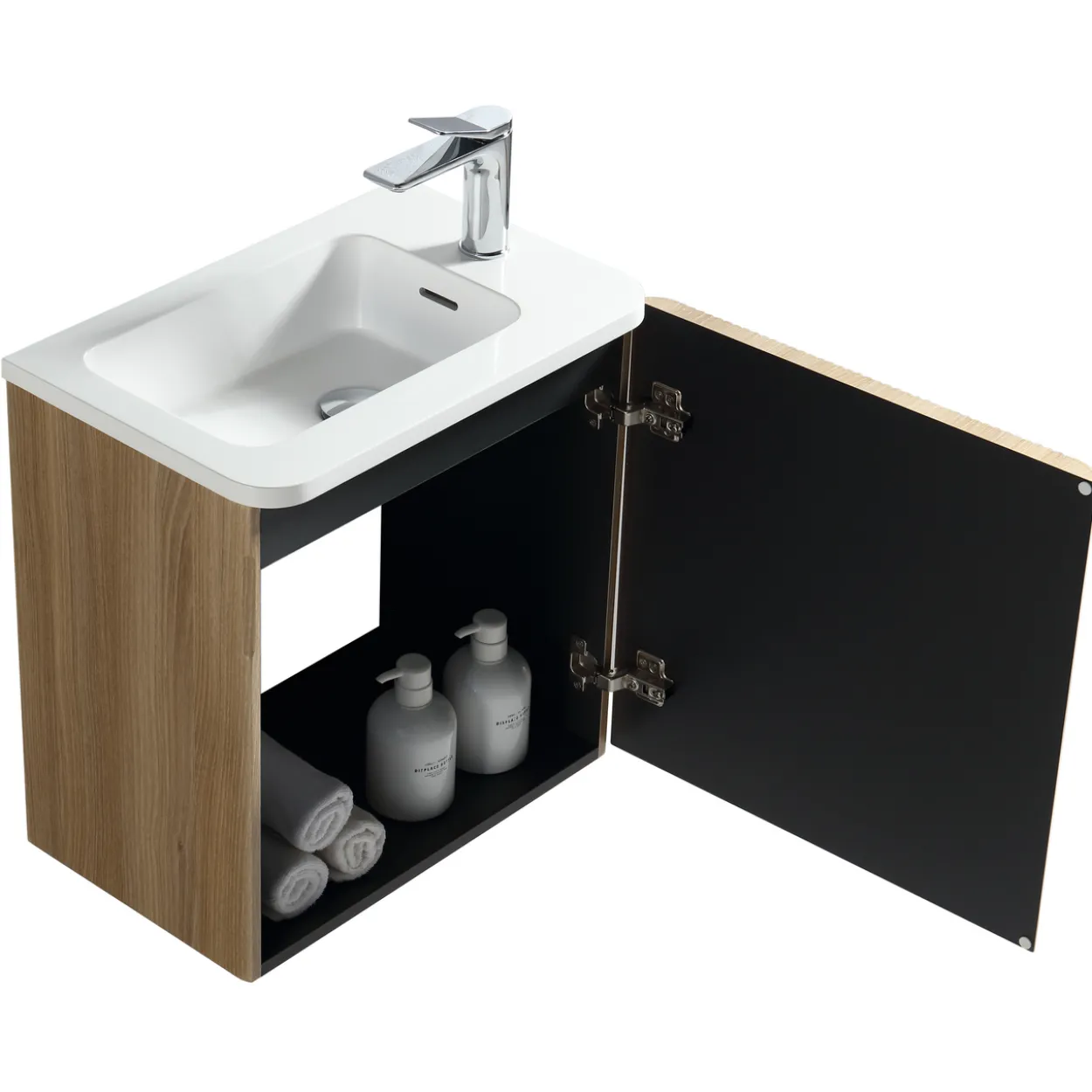 Lind timber small 50 baderomsmøbel venstre