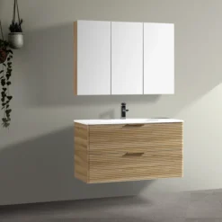 Lind timber speilskap 100 eik