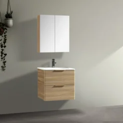 Lind timber speilskap 60 eik