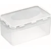 Lufttett boks transparent 2 l hvit