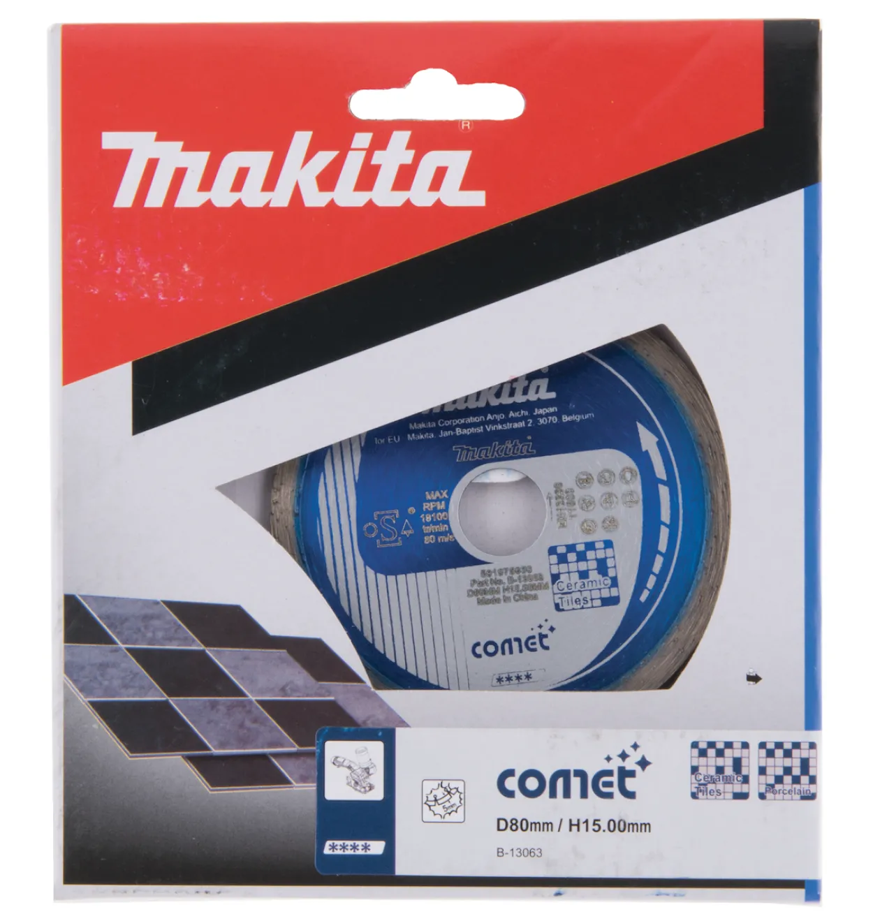 Makita diamantkappeskive 80x15mm