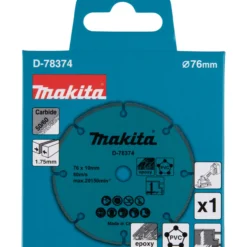 Makita multiblad t.c.t 76mm d-78374 10mm