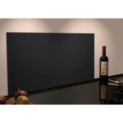 Millex beskyttelsesplate 40x80 cm sort glass
