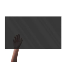 Millex plastglass 1200x800x4 mm - sort
