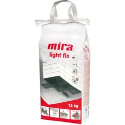 Mira light fix 12 kg grått flislim