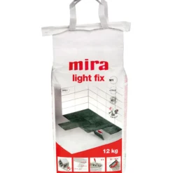 Mira light fix 12 kg grått flislim