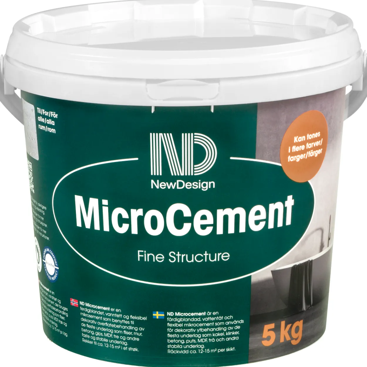 New design mikrosement fin 5kg