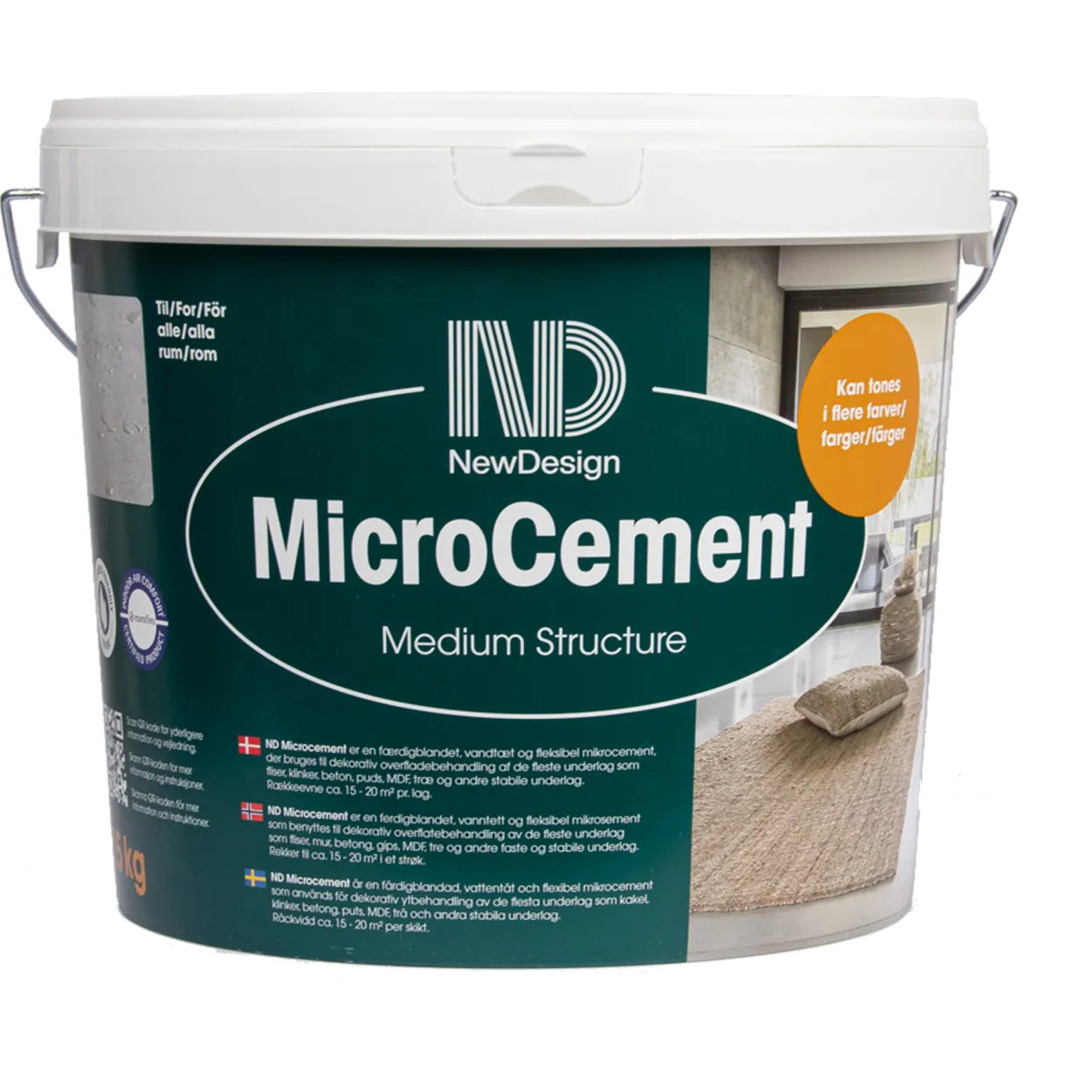 New design mikrosement medium 15kg