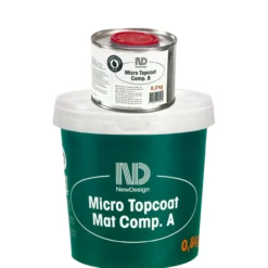 New design topcoat mikrosement matt a+b 1kg