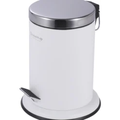 Nortiq pedalbøtte 3l, matt hvit