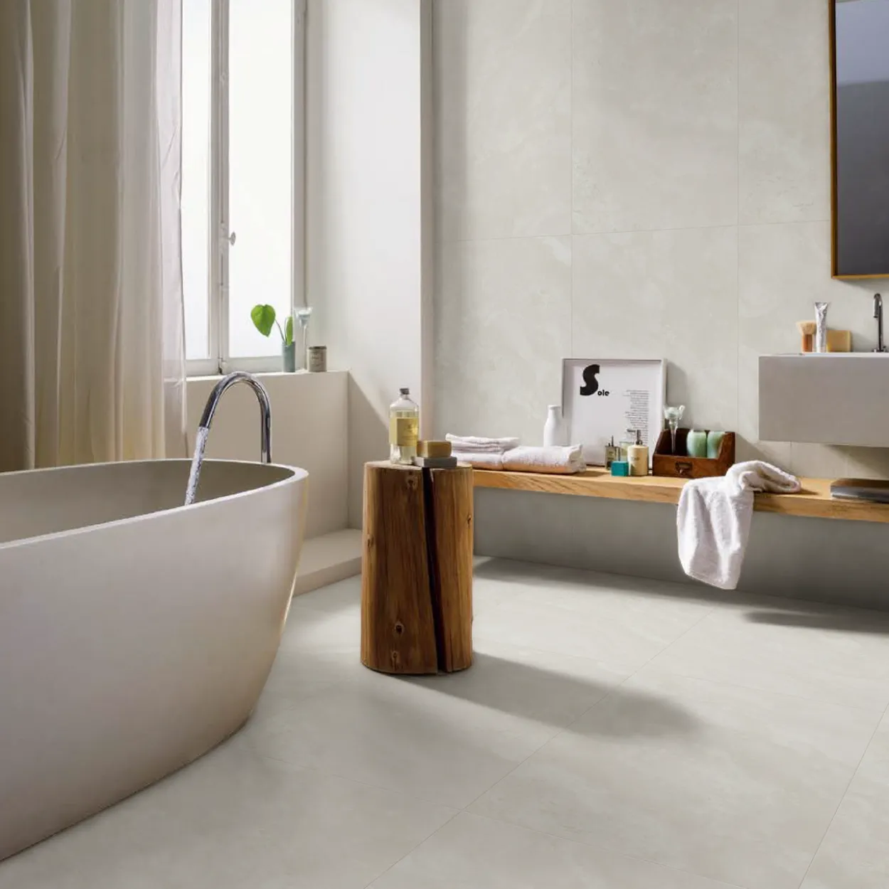 Nuvola beige 60x120 9,5mm