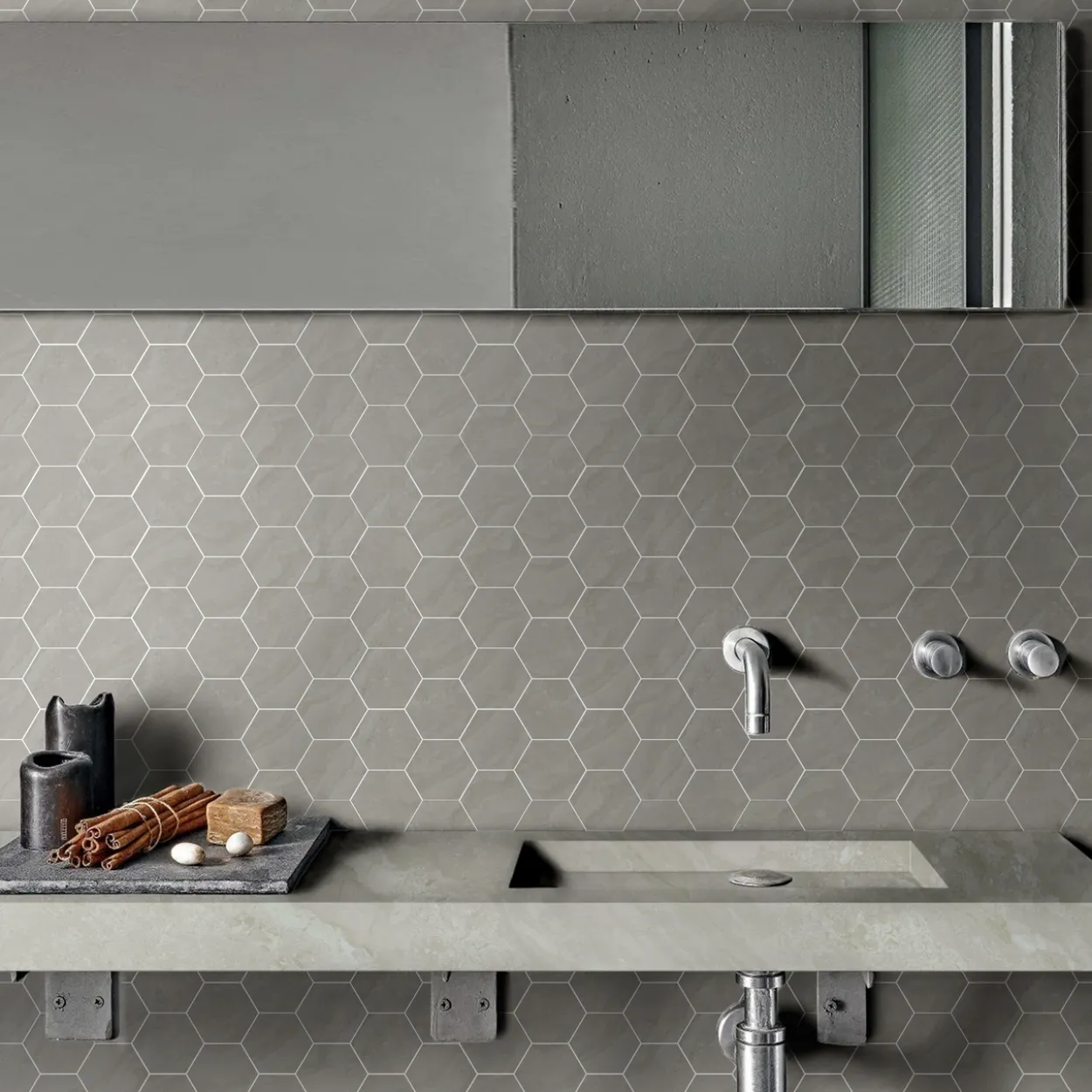 Nuvola silver hexagon 5 9,5mm