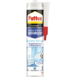 Pattex silikonfuge sanitet transparent 280ml
