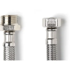 Pex forlengerslange til armatur 3/8" nippel x 3/8" 50cm