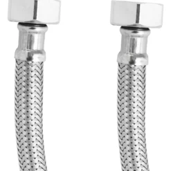 Pex trykkslange 1/2" rett x 1/2" rett 80 cm