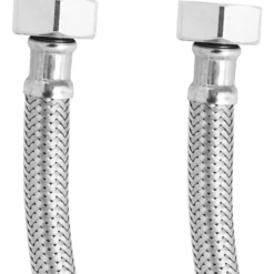 Pex trykkslange til toalett 1/2" x 1/2" 25 cm