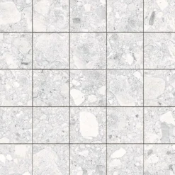 Pietre di paragone mosaico gre bianco 6x6 9mm