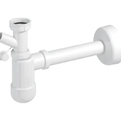 Prevex preloc 230 vannlås 32 mm m/tilslutning avløpsslange hvit