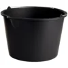 Probuilder industribøtte 20l m/helletut sort