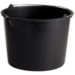 Probuilder industribøtte 12l m/helletut sort