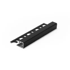 Projolly firkant symetriclist stone black alu 12,5 mm 270 cm