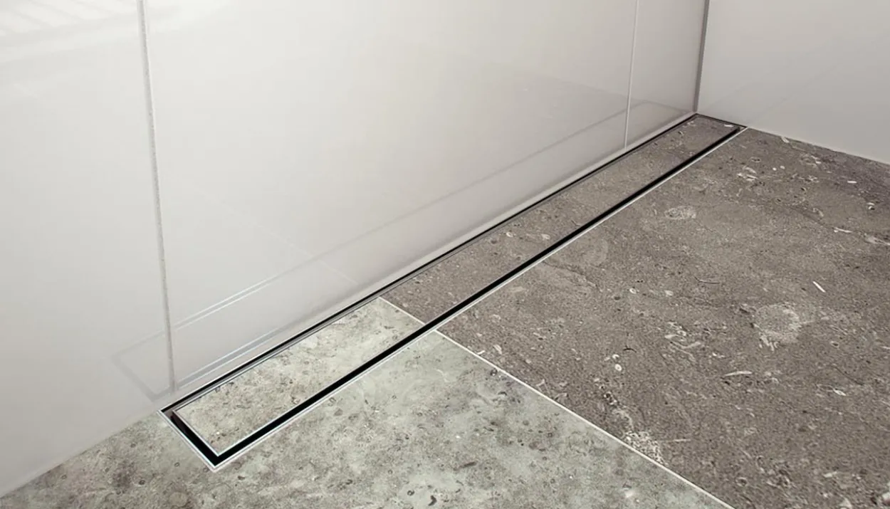 Purus line tile insert 800mm ø75 m/sideutløp