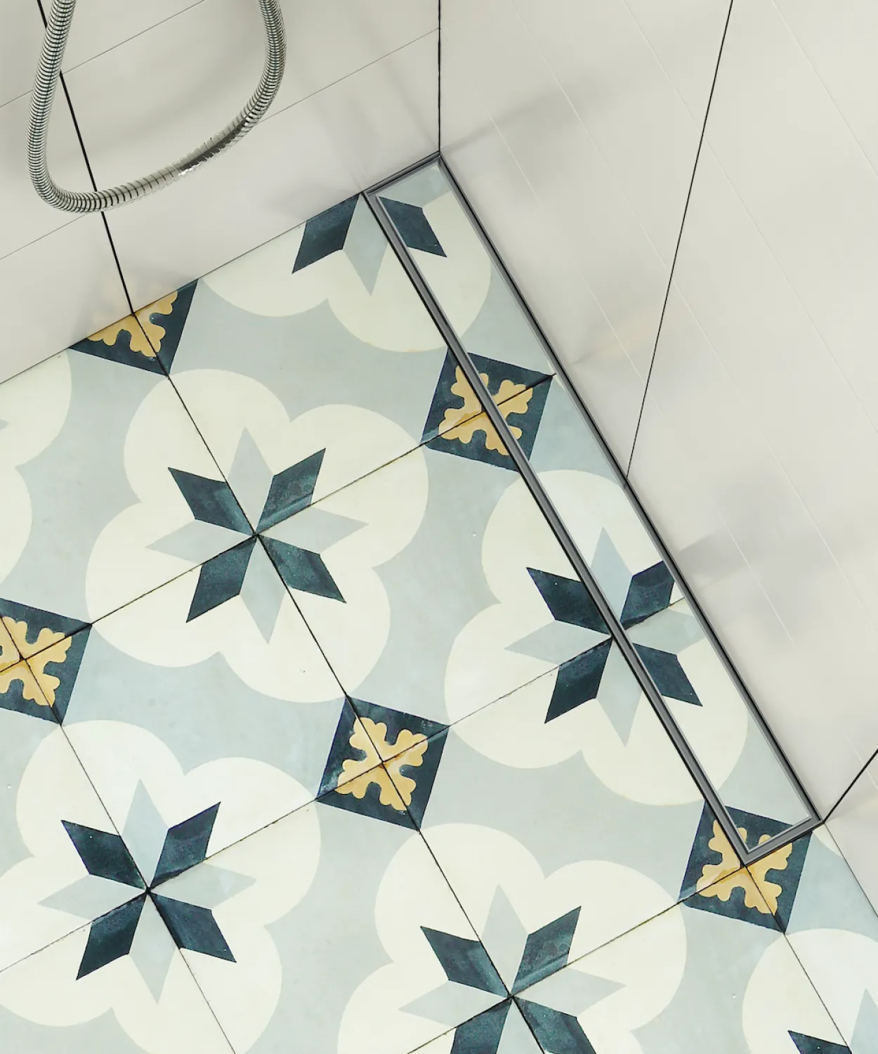 Purus line tile insert 800mm ø75 m/sideutløp