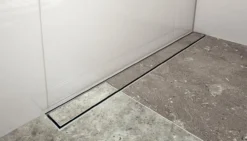 Purus line tile insert ø75 1000mm m/sideutløp