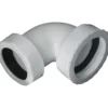 Purus utløpsvinkel 1 1/4" - 1 1/2" x 32mm pp hvit