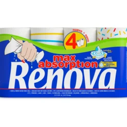 Renova maxi absorption tørkerull 4 ruller