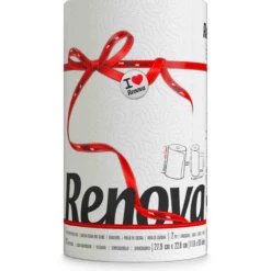 Renova red label white tørkerull