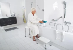 Ridder assistent dusjstol - hvit