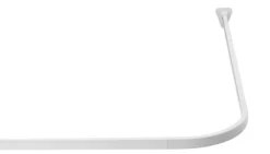 Ridder stang t/dusjforheng 90 cm hvit