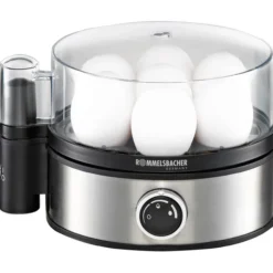 Rommelsbacher eggkoker er400,stål 400 watt1-7 egg