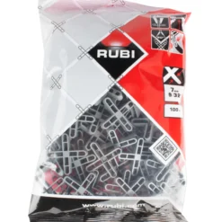 Rubi flisekryss 7mm 100 stk.