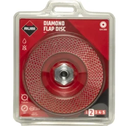 Rubi slipeskive fin 200 ø 125mm
