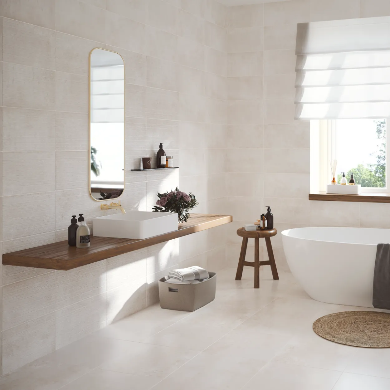 Rue de paris beige concept 25x70 9mm