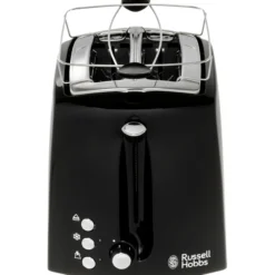 Russell hobbs brødrister russell robbs textures, svart, 850w