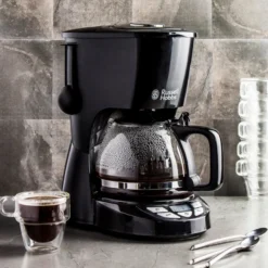 Russell hobbs kaffetrakter textures, svart 1,25 l