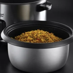 Russell hobbs ris/dampkoker børstet stål