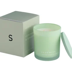 Serenity duftlys ø8 h11cm lemongrass & ginger