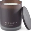 Serenity duftlys ø9 h11cm 48t pure musk brun