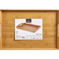 Serveringsbrett rektangulær bambus 44x29cm