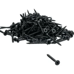 Skruer til spileplater sort 3,8x41 200 stk