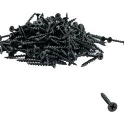 Skruer til spileplater sort 3,8x32 200 stk
