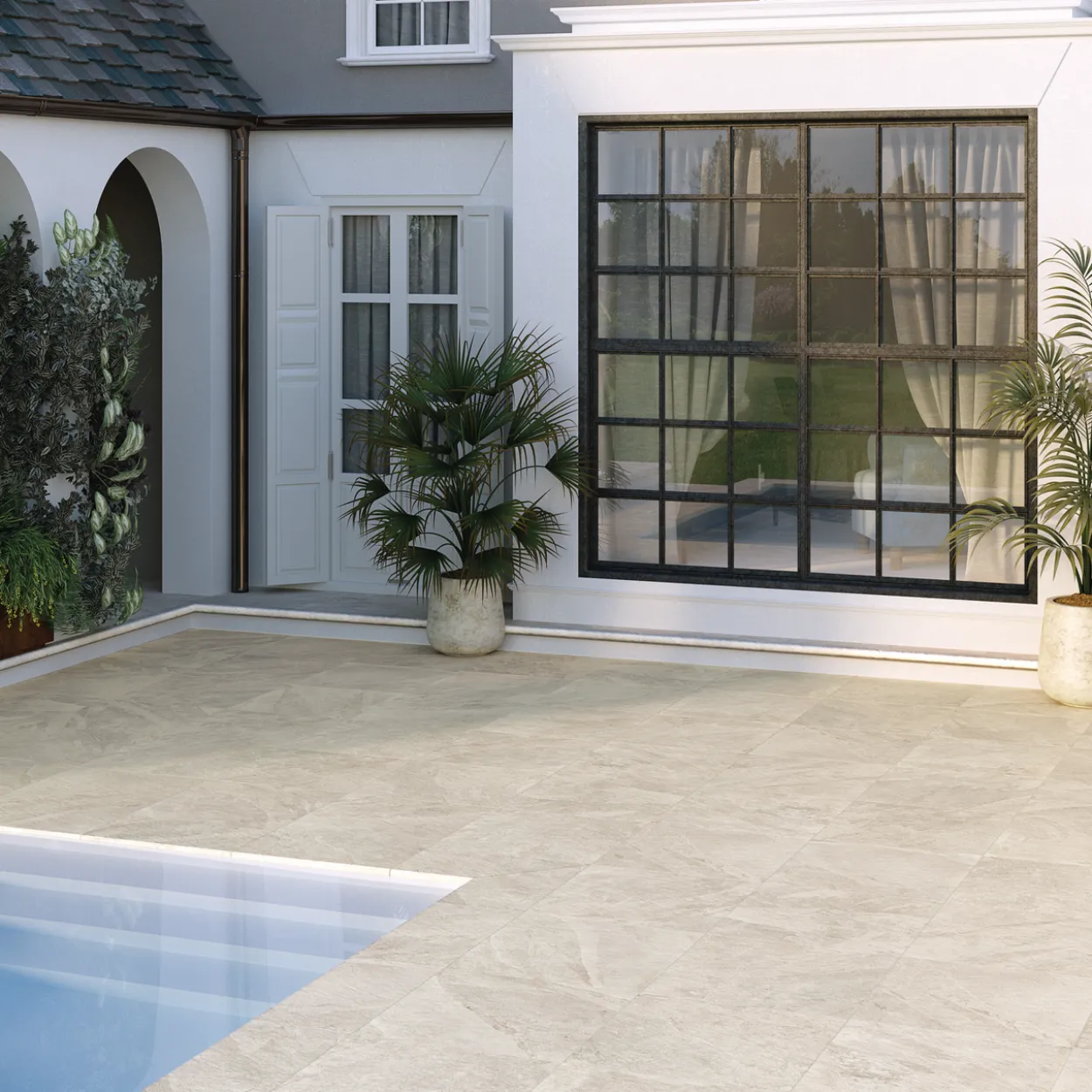 Slate grigio flishelle 60x60 20mm