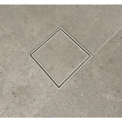 Slukrist tile in 20x20 cm stone finish sandsten
