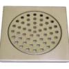 Slukrist 15x15 cm rund uten uthugg blank