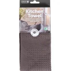 Smart microfiber kjøkkenhåndkle mørk grå