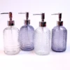 Såpepumpe glass 500ml assortert